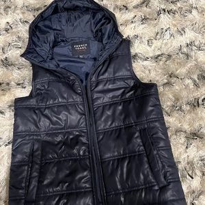 French Toast puffer vest